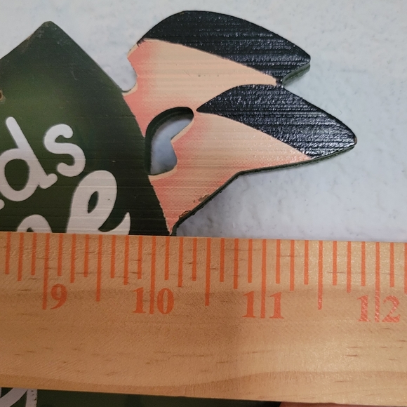 Autumn Angel WELCOME FRIENDS door decor wooden wall hanging - Picture 5 of 5